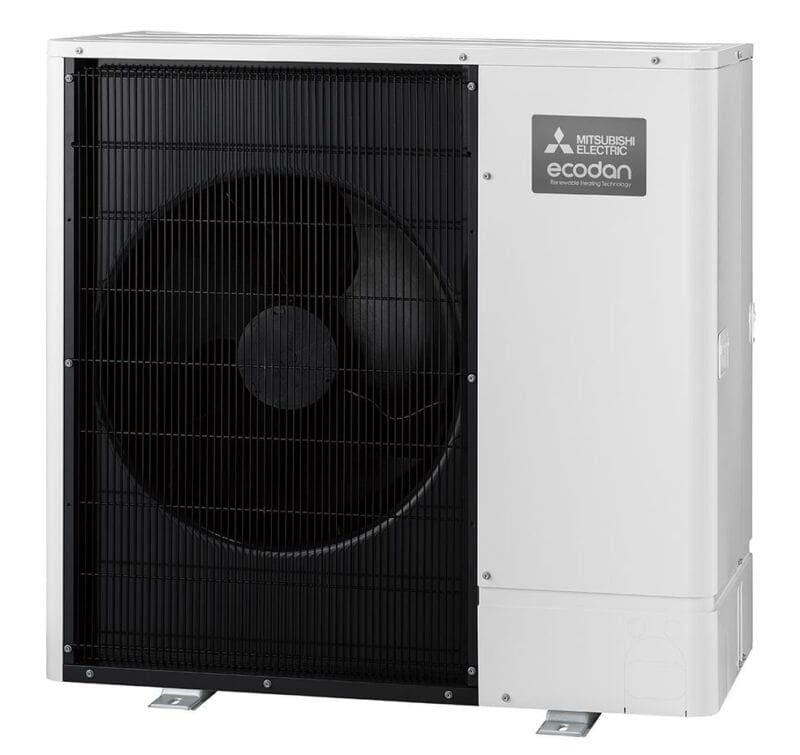 Mitsubishi Air Source Heat Pump - Green Building Renewables